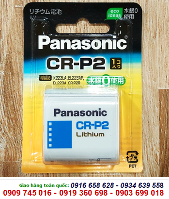 Pin Panasonic CR-P2 Photo Lithium 6V chính hãng Panasonic Nội địa Nhật